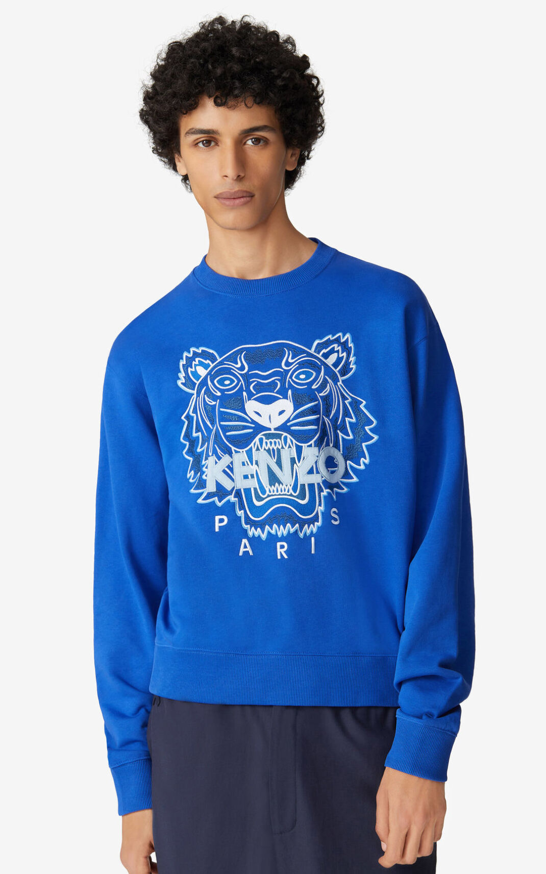 Kenzo Tiger Moška Puloverji Kraljevsko Modra SI-2129010